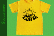 T-shirt happy camper